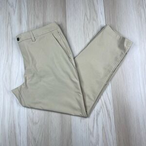 Lululemon ABC Classic-Fit Trouser Men's Size 34 Inseam 28" Beige